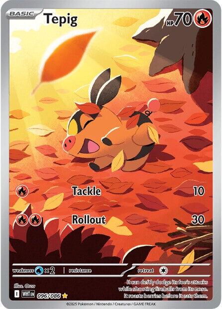 Tepig (096/086) [Scarlet & Violet: White Flare] | Exor Games Dartmouth