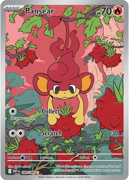 Pansear (099/086) [Scarlet & Violet: White Flare] | Exor Games Dartmouth