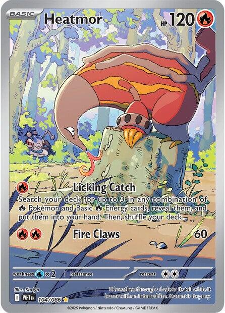 Heatmor (104/086) [Scarlet & Violet: White Flare] | Exor Games Dartmouth