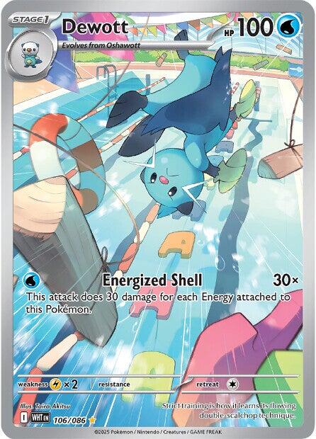 Dewott (106/086) [Scarlet & Violet: White Flare] | Exor Games Dartmouth