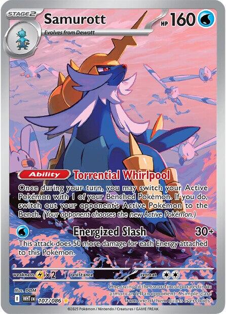 Samurott (107/086) [Scarlet & Violet: White Flare] | Exor Games Dartmouth