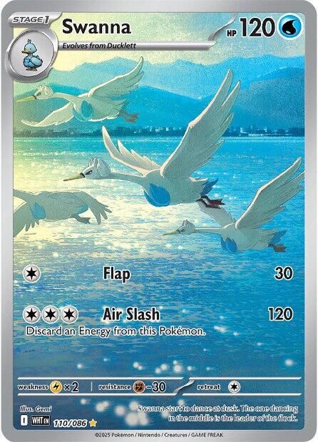 Swanna (110/086) [Scarlet & Violet: White Flare] | Exor Games Dartmouth