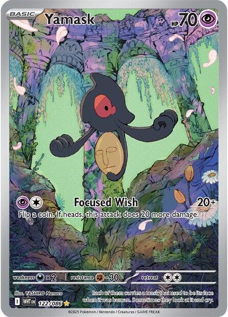 Yamask (122/086) [Scarlet & Violet: White Flare] | Exor Games Dartmouth