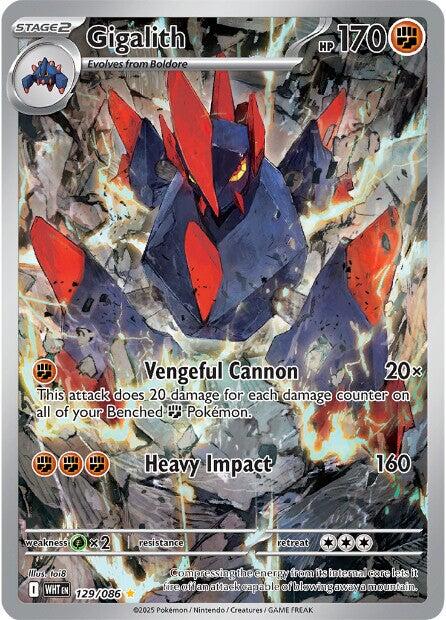 Gigalith (129/086) [Scarlet & Violet: White Flare] | Exor Games Dartmouth