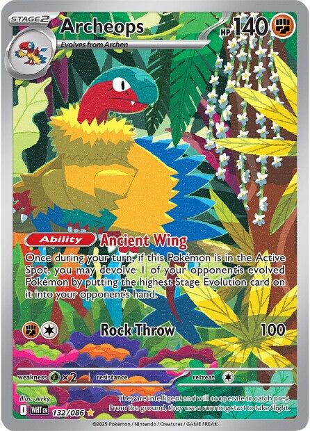Archeops (132/086) [Scarlet & Violet: White Flare] | Exor Games Dartmouth