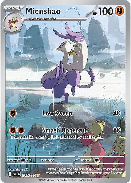 Mienshao (134/086) [Scarlet & Violet: White Flare] | Exor Games Dartmouth