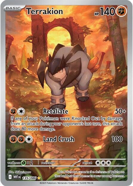 Terrakion (135/086) [Scarlet & Violet: White Flare] | Exor Games Dartmouth