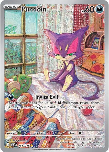 Purrloin (136/086) [Scarlet & Violet: White Flare] | Exor Games Dartmouth