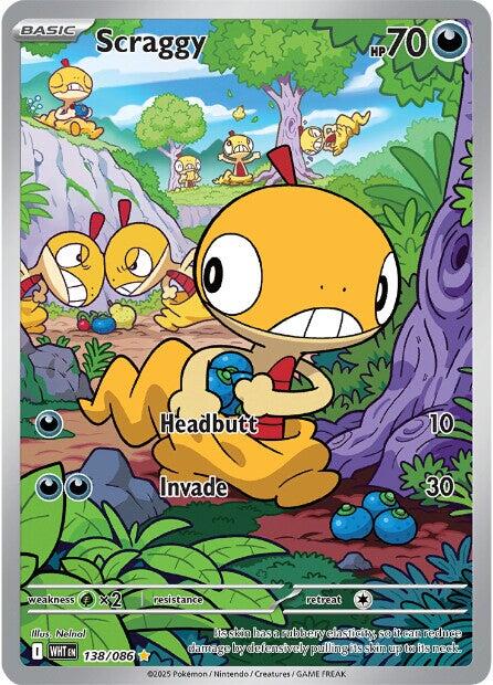 Scraggy (138/086) [Scarlet & Violet: White Flare] | Exor Games Dartmouth