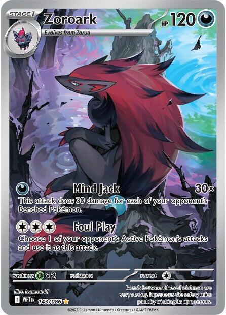 Zoroark (143/086) [Scarlet & Violet: White Flare] | Exor Games Dartmouth