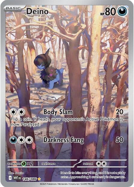 Deino (146/086) [Scarlet & Violet: White Flare] | Exor Games Dartmouth