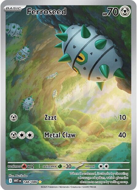 Ferroseed (148/086) [Scarlet & Violet: White Flare] | Exor Games Dartmouth