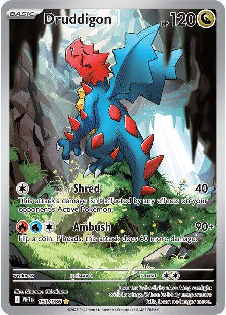 Druddigon (151/086) [Scarlet & Violet: White Flare] | Exor Games Dartmouth