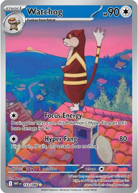 Watchog (153/086) [Scarlet & Violet: White Flare] | Exor Games Dartmouth