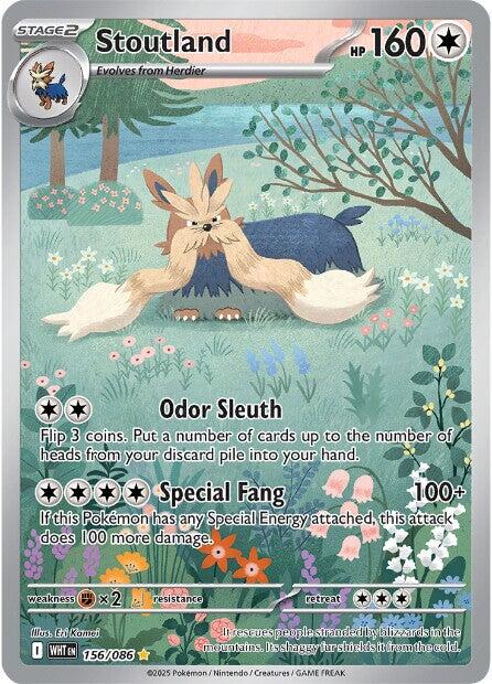 Stoutland (156/086) [Scarlet & Violet: White Flare] | Exor Games Dartmouth