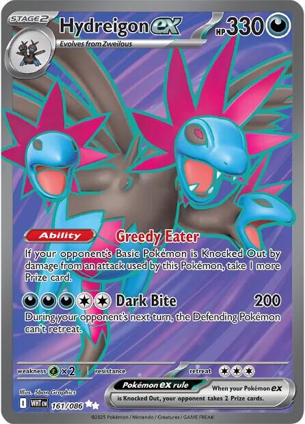 Hydreigon ex (161/086) [Scarlet & Violet: White Flare] | Exor Games Dartmouth