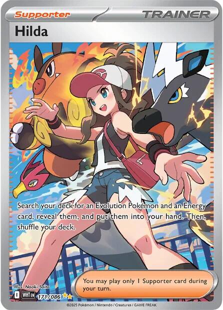 Hilda (171/086) [Scarlet & Violet: White Flare] | Exor Games Dartmouth