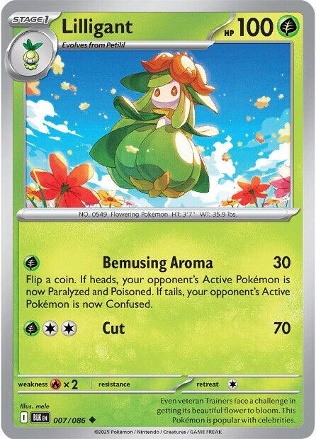 Lilligant (007/086) [Scarlet & Violet: Black Bolt] | Exor Games Dartmouth