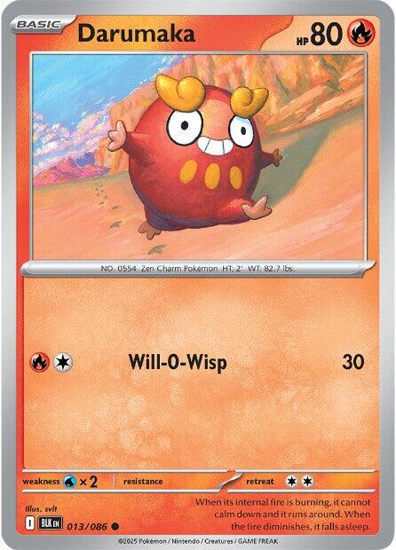 Darumaka (013/086) [Scarlet & Violet: Black Bolt] | Exor Games Dartmouth