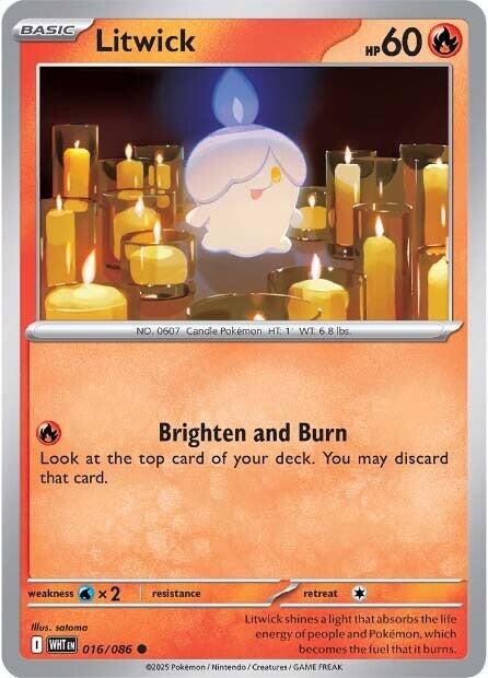 Litwick (016/086) [Scarlet & Violet: White Flare] | Exor Games Dartmouth