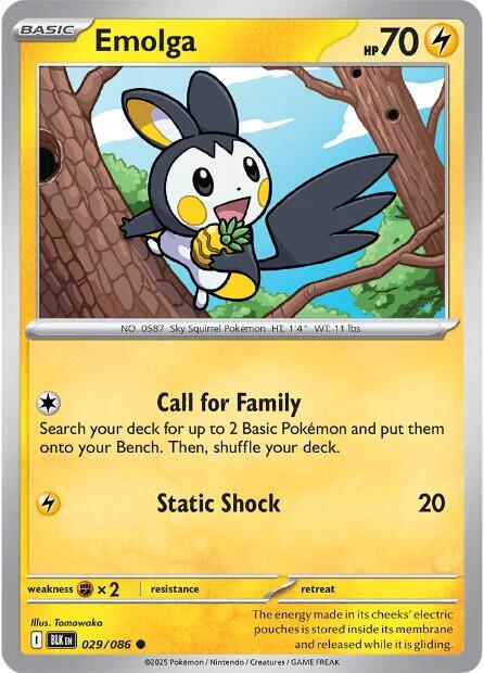 Emolga (029/086) [Scarlet & Violet: Black Bolt] | Exor Games Dartmouth