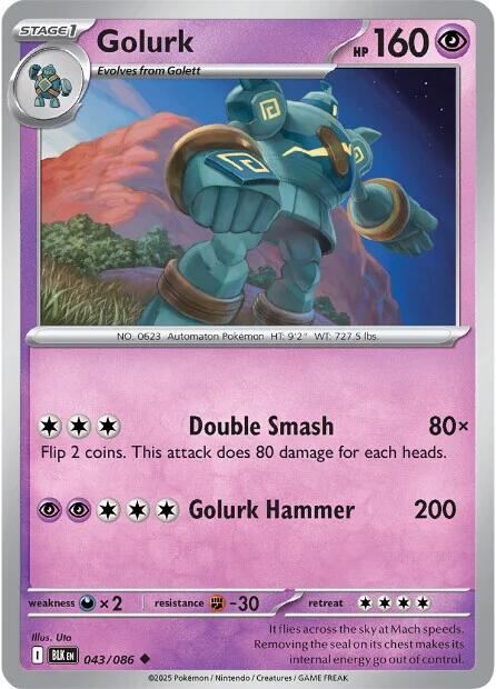 Golurk (043/086) [Scarlet & Violet: Black Bolt] | Exor Games Dartmouth