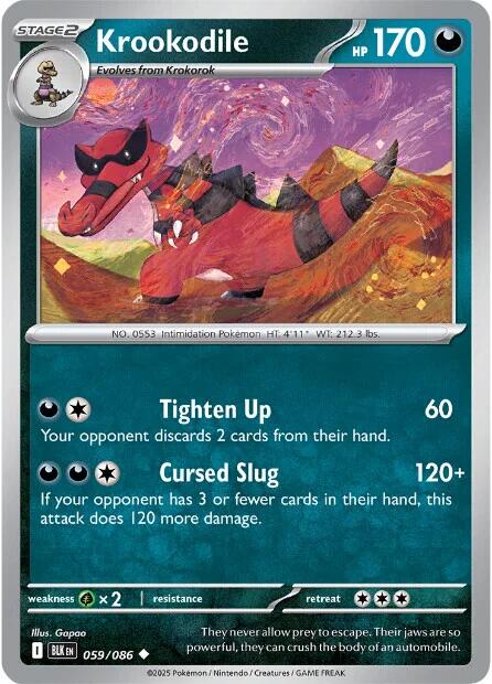 Krookodile (059/086) [Scarlet & Violet: Black Bolt] | Exor Games Dartmouth