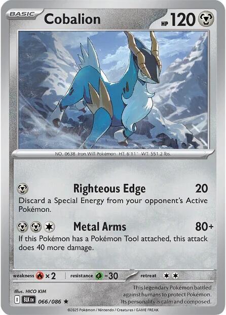 Cobalion (066/086) [Scarlet & Violet: Black Bolt] | Exor Games Dartmouth