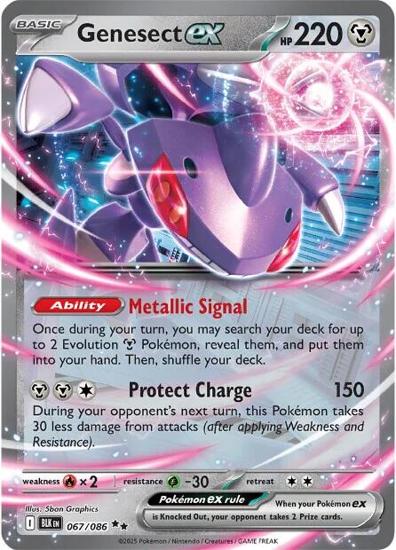 Genesect ex (067/086) [Scarlet & Violet: Black Bolt] | Exor Games Dartmouth