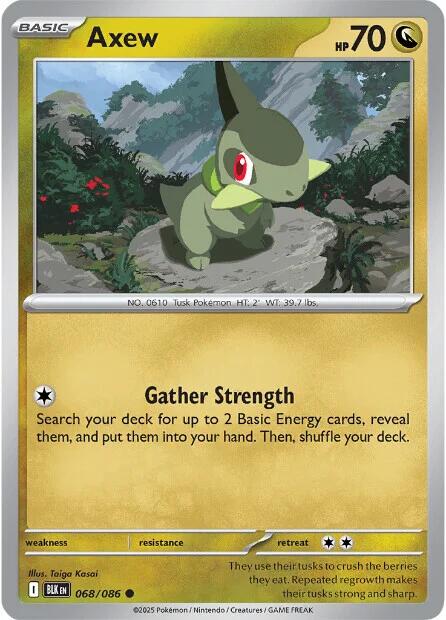 Axew (068/086) [Scarlet & Violet: Black Bolt] | Exor Games Dartmouth