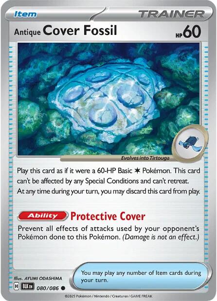 Antique Cover Fossil (080/086) [Scarlet & Violet: Black Bolt] | Exor Games Dartmouth