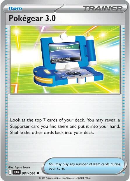 Pokegear 3.0 (084/086) [Scarlet & Violet: Black Bolt] | Exor Games Dartmouth