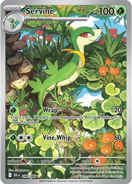 Servine (088/086) [Scarlet & Violet: Black Bolt] | Exor Games Dartmouth