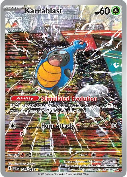 Karrablast (094/086) [Scarlet & Violet: Black Bolt] | Exor Games Dartmouth