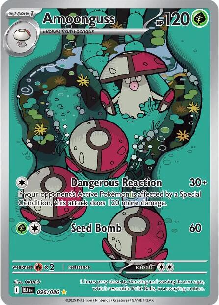Amoonguss (096/086) [Scarlet & Violet: Black Bolt] | Exor Games Dartmouth
