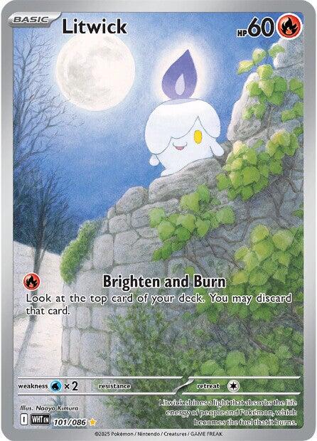 Litwick (101/086) [Scarlet & Violet: White Flare] | Exor Games Dartmouth