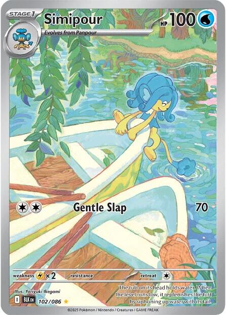 Simipour (102/086) [Scarlet & Violet: Black Bolt] | Exor Games Dartmouth