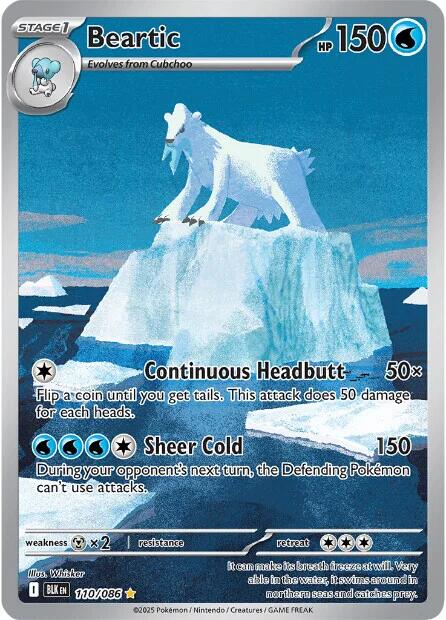 Beartic (110/086) [Scarlet & Violet: Black Bolt] | Exor Games Dartmouth