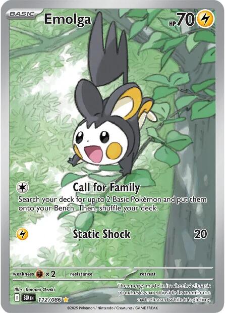 Emolga (112/086) [Scarlet & Violet: Black Bolt] | Exor Games Dartmouth