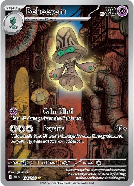 Beheeyem (121/086) [Scarlet & Violet: Black Bolt] | Exor Games Dartmouth