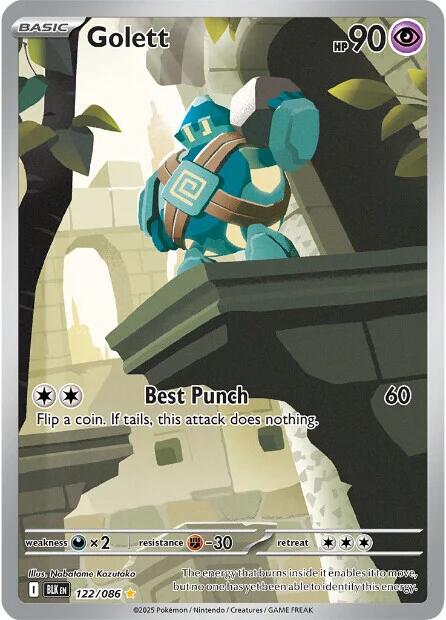 Golett (122/086) [Scarlet & Violet: Black Bolt] | Exor Games Dartmouth