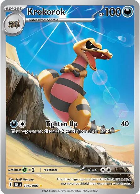 Krokorok (136/086) [Scarlet & Violet: Black Bolt] | Exor Games Dartmouth