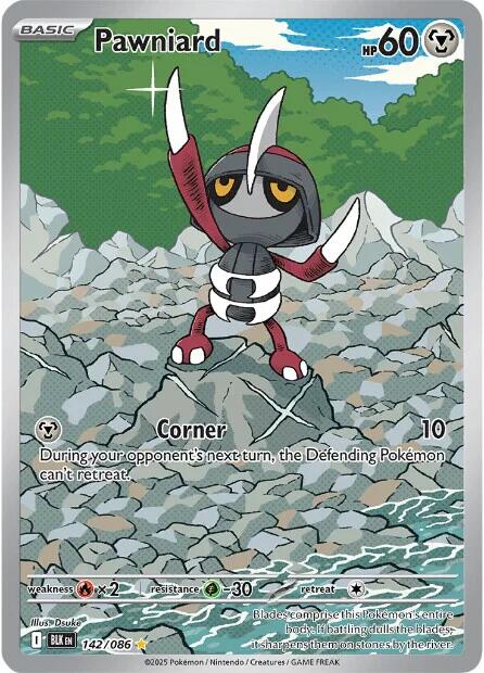 Pawniard (142/086) [Scarlet & Violet: Black Bolt] | Exor Games Dartmouth