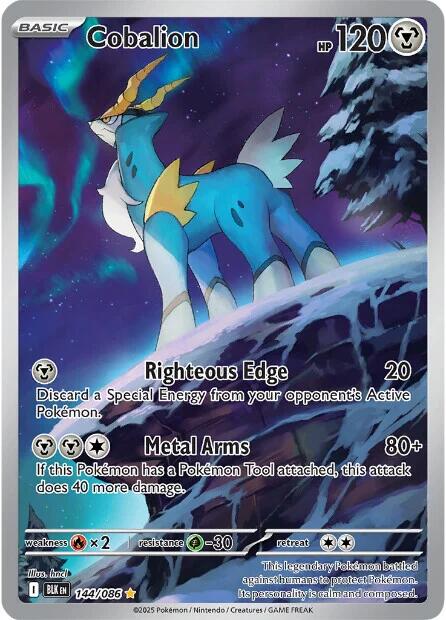 Cobalion (144/086) [Scarlet & Violet: Black Bolt] | Exor Games Dartmouth