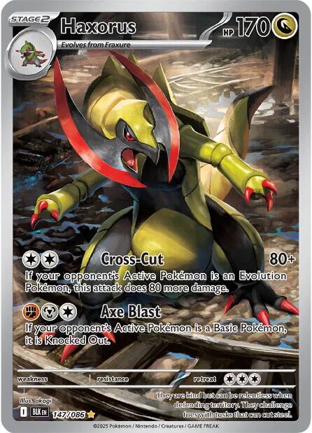 Haxorus (147/086) [Scarlet & Violet: Black Bolt] | Exor Games Dartmouth