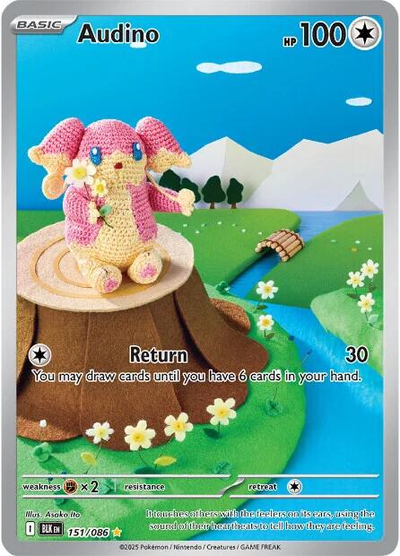 Audino (151/086) [Scarlet & Violet: Black Bolt] | Exor Games Dartmouth