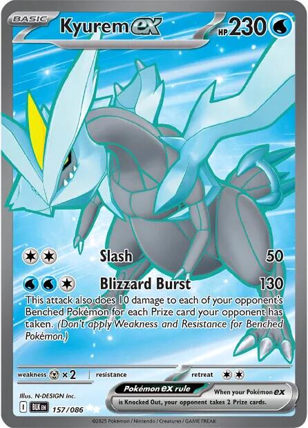 Kyurem ex (157/086) [Scarlet & Violet: Black Bolt] | Exor Games Dartmouth