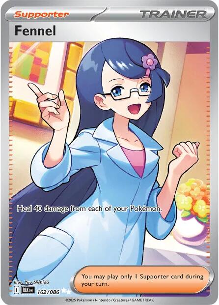 Fennel (162/086) [Scarlet & Violet: Black Bolt] | Exor Games Dartmouth