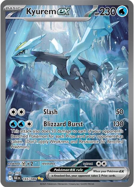Kyurem ex (165/086) [Scarlet & Violet: Black Bolt] | Exor Games Dartmouth