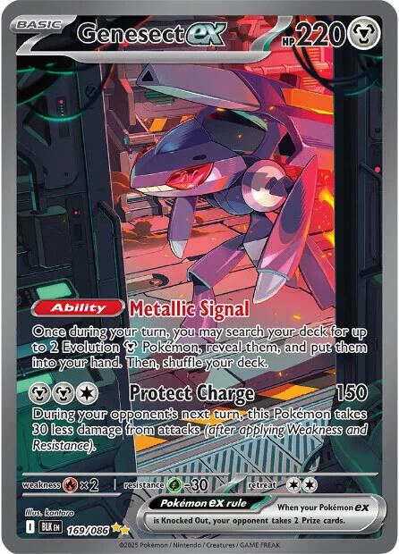 Genesect ex (169/086) [Scarlet & Violet: Black Bolt] | Exor Games Dartmouth